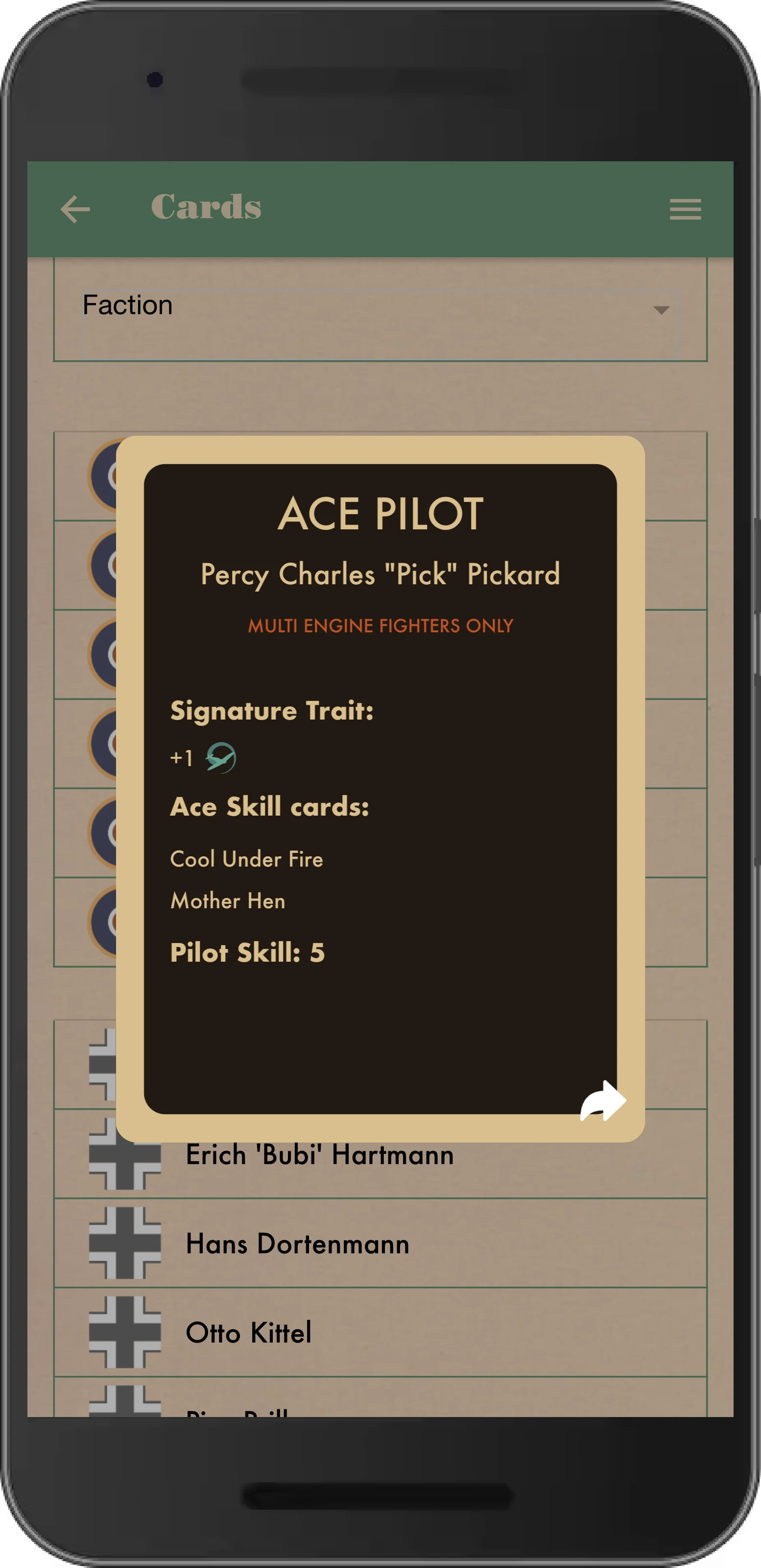 Warlord Games List Builder screenshot